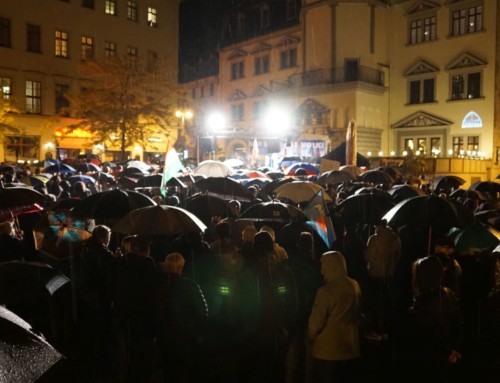 Bilder und Videos: AfD-Demo in Gera am 28.10.2016