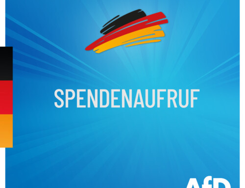 Spendenaufruf des Kreisverbandes AfD Südthüringen