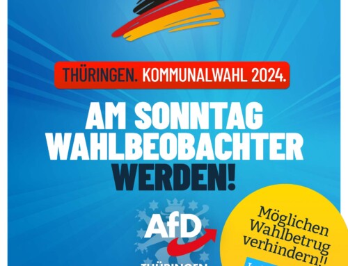 Für die Demokratie – Werden Sie Wahlbeobachter!