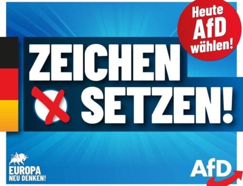 Heute AfD wählen!