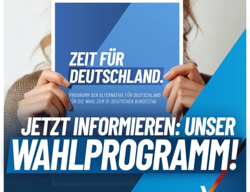 Mitgliederrundbrief: Zusammen für unsere Heimat – die heiße Phase im Bundestagswahlkampf läuft!